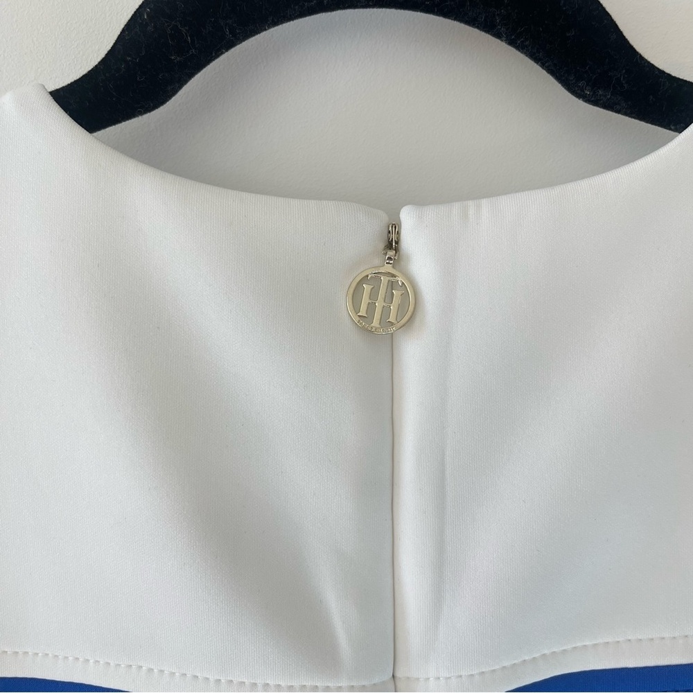 Tommy Hilfiger Blue and White Asymmetrical Dress - Picture 3 of 5
